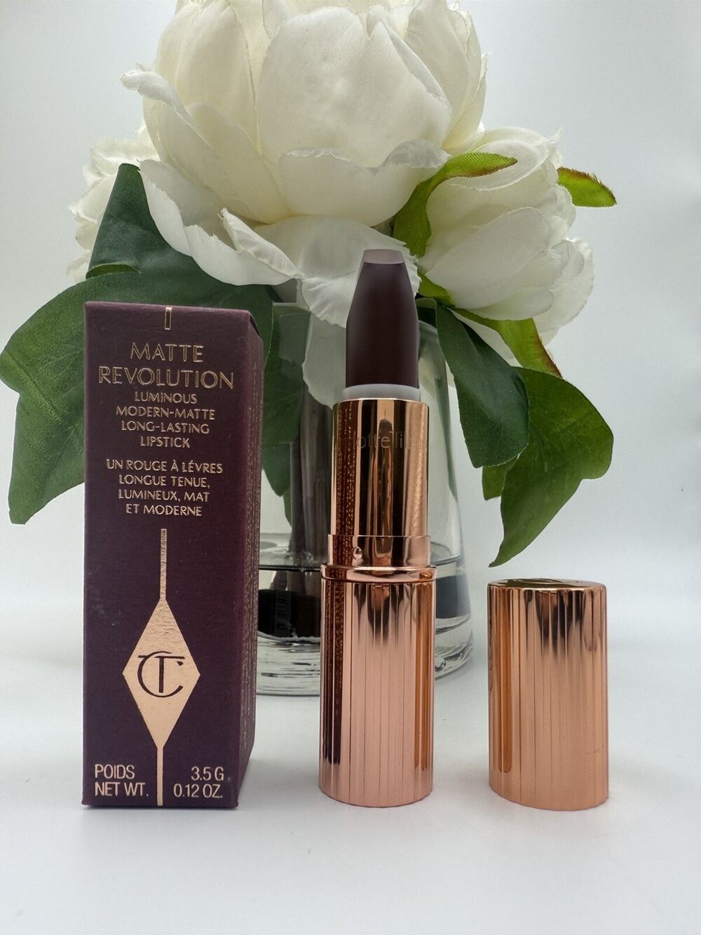 pcs Charlotte Tilbury Matte Revolution Lipstick Festival Magic 0.12 oz / 3.5g